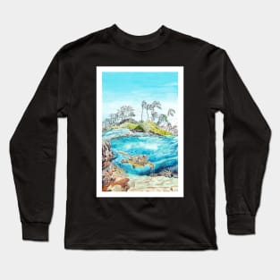 Hawaii Beach Long Sleeve T-Shirt